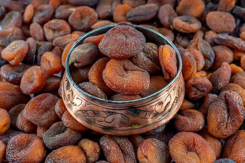 تصویر 1 از قیسی خشک شده مرغوب مناسب بازار خشکبار با طعم شیرین